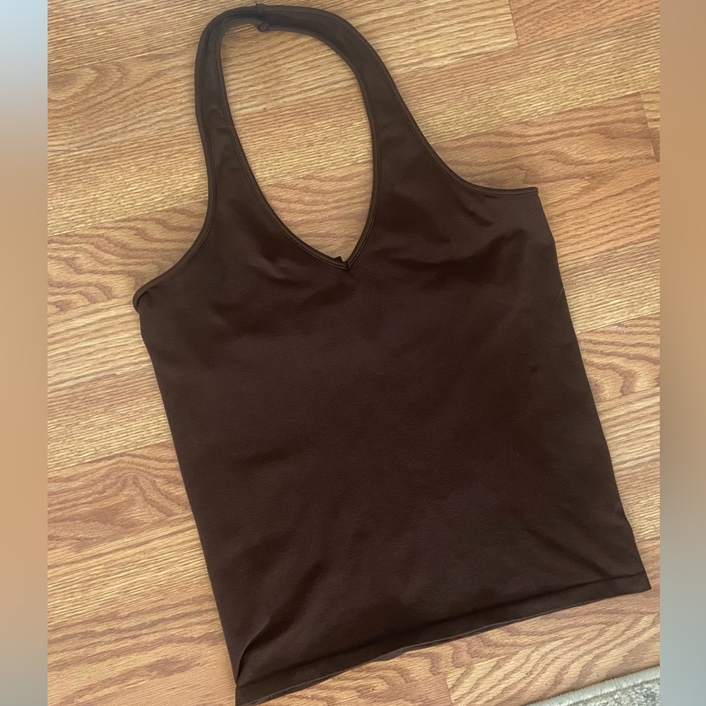 seamless banana republic halter top 🟢